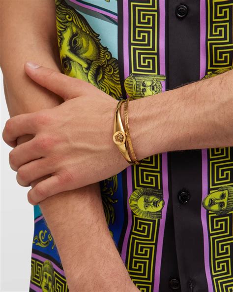 versace fußkette|Versace jewelry for men.